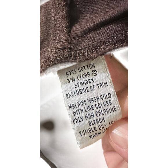 Talbots Woman Petites Stretch Blazer Jacket Brown With Velvet Trim, size 14W - Picture 5 of 8